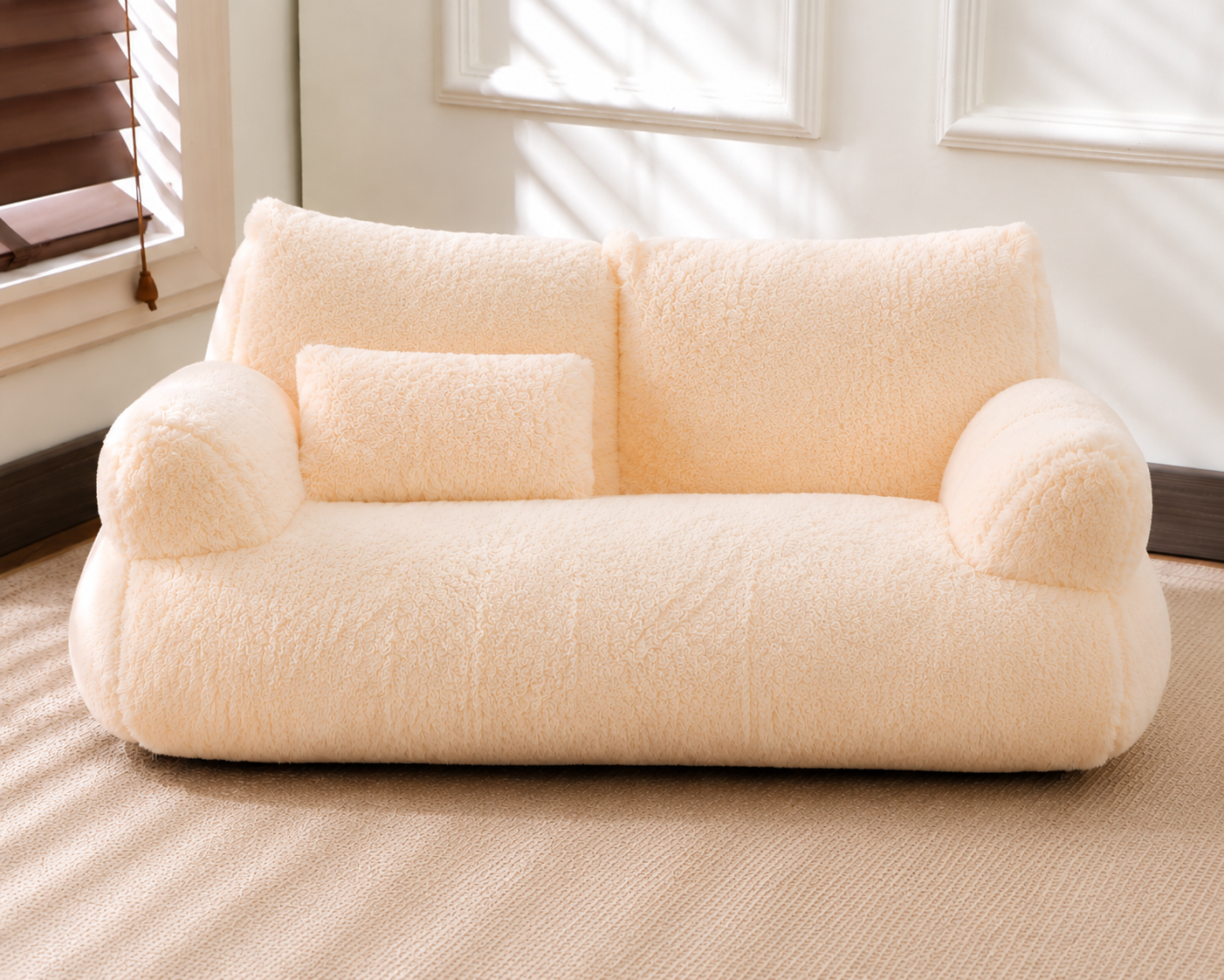 CloudLounge Plush Cat Sofa
