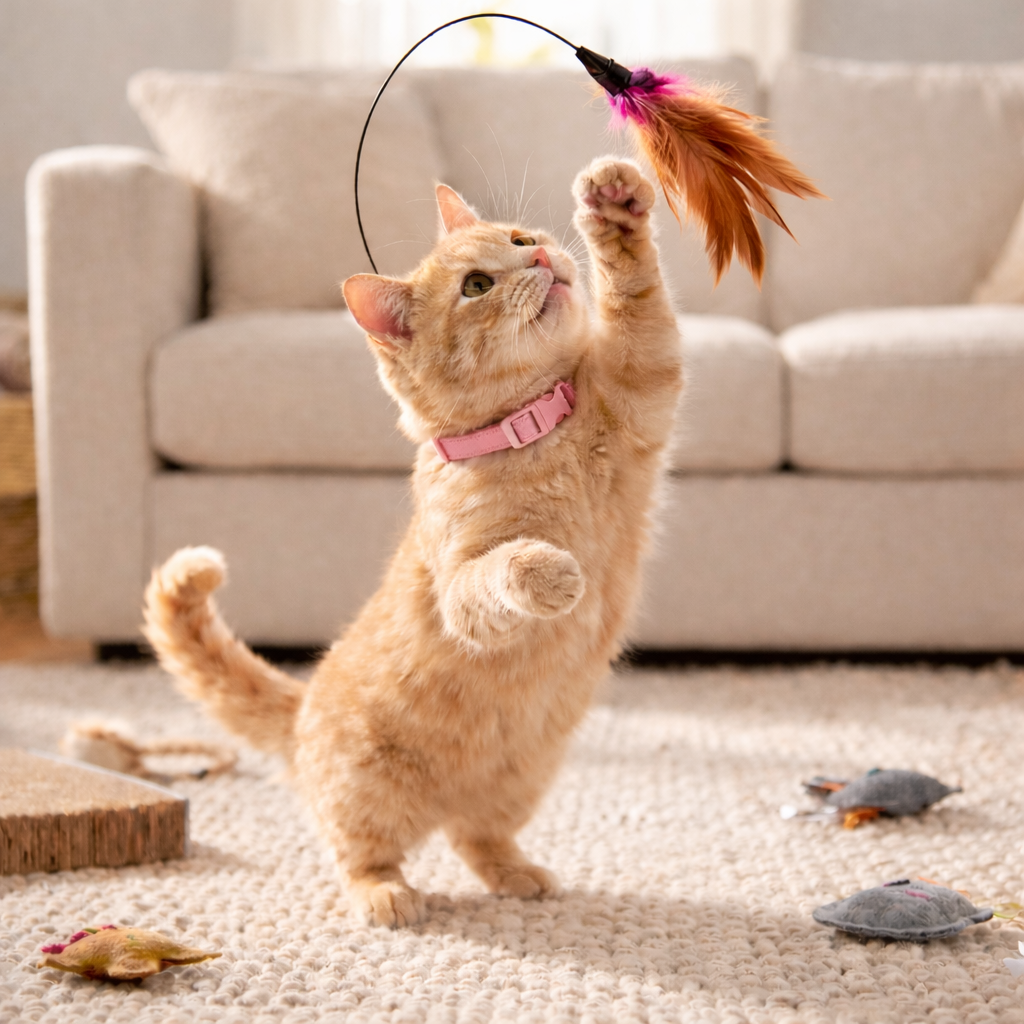 FeatherPlay Self-Entertainment Collar
